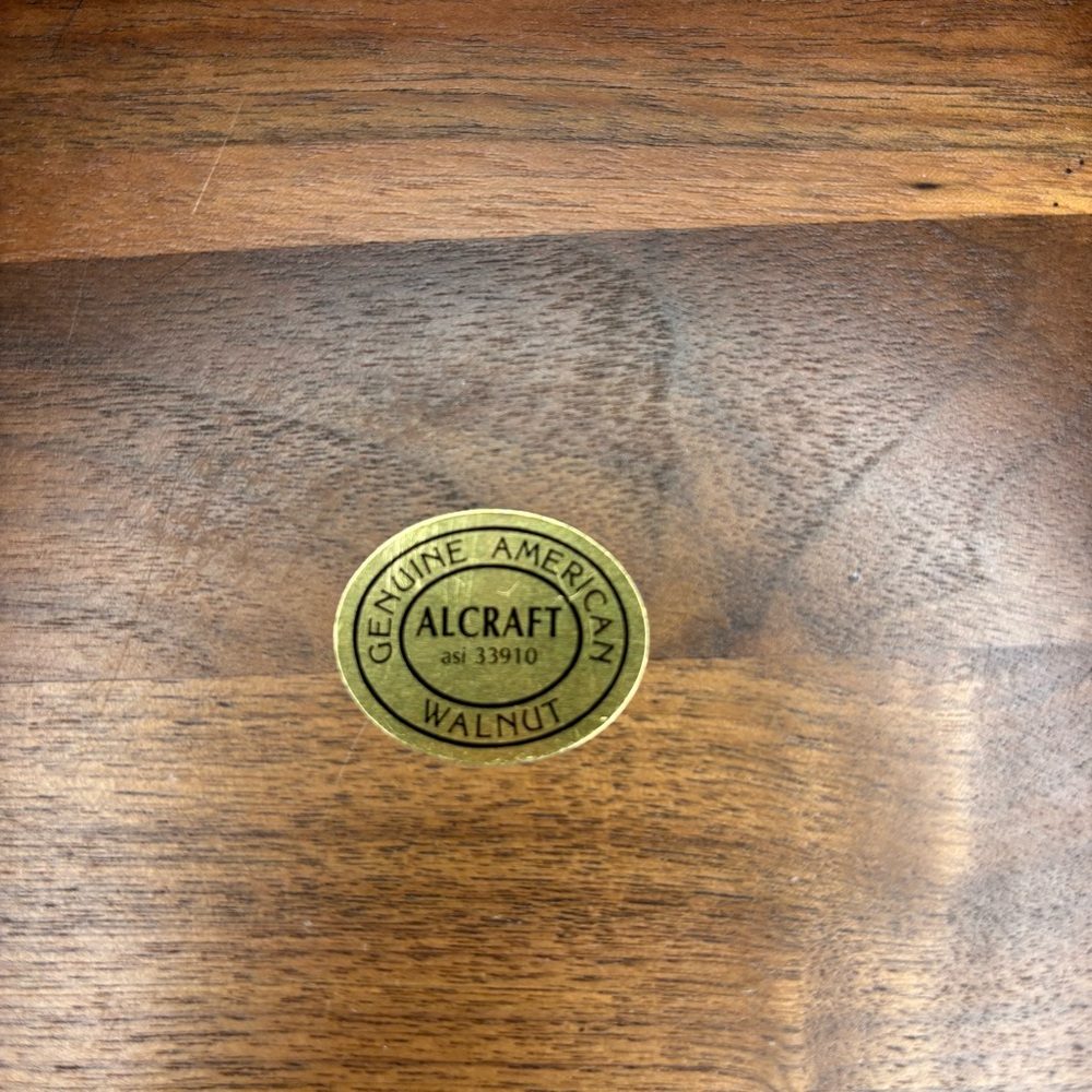 Vintage Beautiful Alcraft Calculator Walnut Wood‎ Box W/out Calculator. - Picture 6 of 9